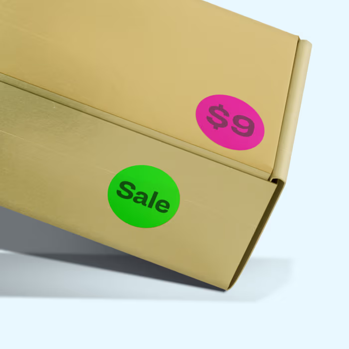 Price Tag Labels